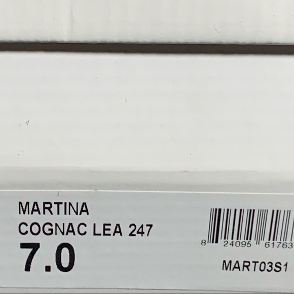 Steve Madden Martina Cognac Leather Sandals. Size 7 - Picture 11 of 11